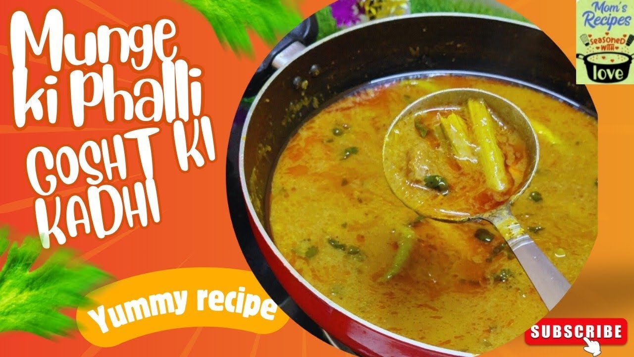 Gosht ki Kadhi | Hyderabadi Gosht ki Kadhi | Kachi Imli Munge ki phalli gosht ki kadhi | Meat Kadhi