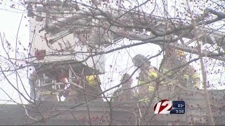 Families displaced following W. Warwick apartment fire