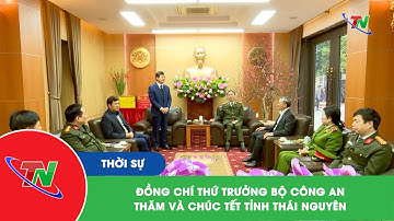 Đồng chí Thứ trưởng Bộ Công an thăm và chúc Tết tỉnh Thái Nguyên