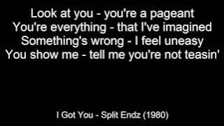 I Got You - Split Enz (with on screen lyrics)