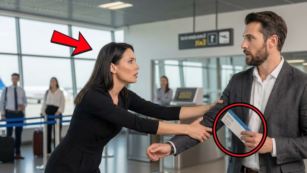 „Nie Odlatuj Jeszcze… Chcę Cię Dziś Wieczorem” — CEO Zatrzymała Samotnego Ojca Przy Bramce