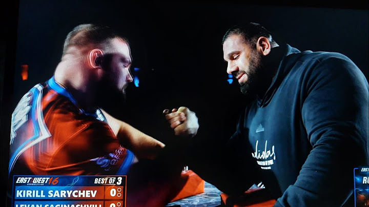 Levan Saginashvili VS Kirill Sarychev | East VS West 16 full match #eastvswest #levanvskirill