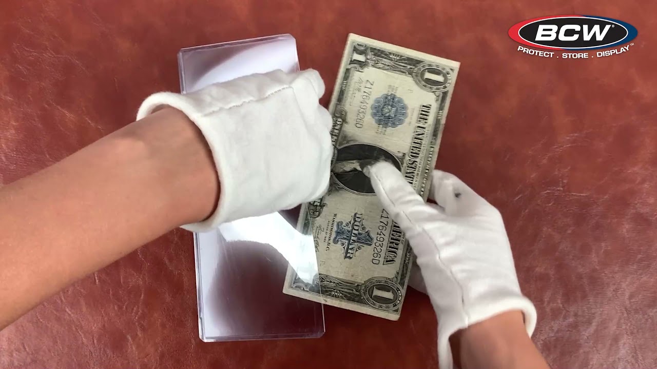 BCW Large Bill Currency Toploaders