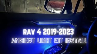 RAV 4 (20192023) Ambient Light kit (Installation)