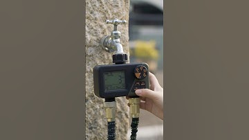 How to use Diivoo water timer ⏱️ #diivoo #watertimer #lawncare #propertycare