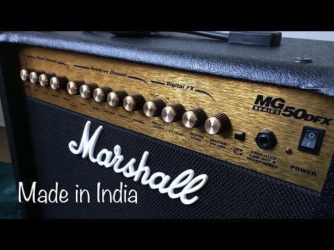 Marshall MG50DFX | Sample sound