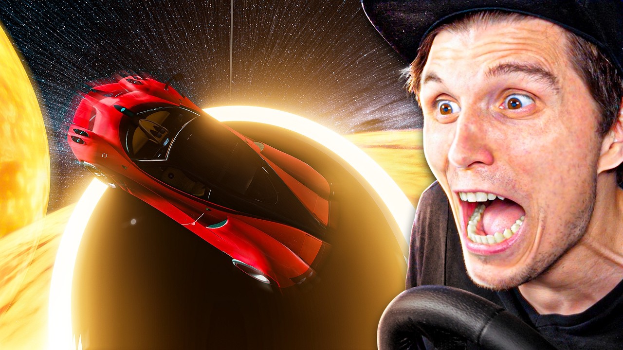 Was passiert, wenn man in ein schwarzes Loch springt? | BeamNG