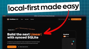 Prisma founder is solving local-first (LiveStore)