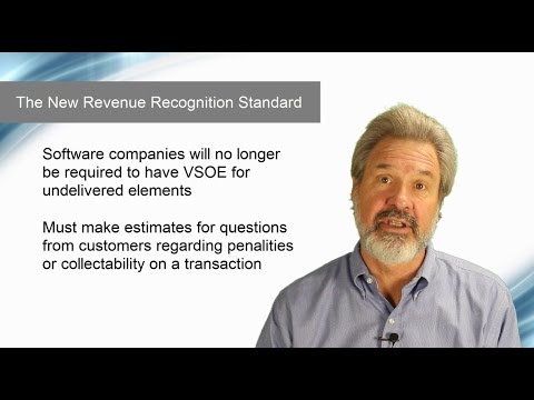 The New Revenue Recognition Standard - How Does it Affect You?