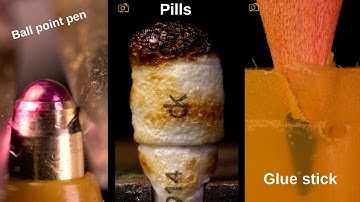 Satisfying ASMR objects melting,cutting Close-up Macro #satisfying #closeup #macro #asmr