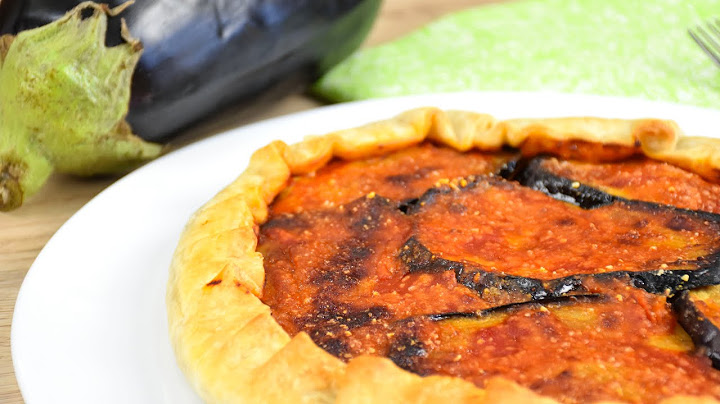 Torta salata alla parmigiana 🍆