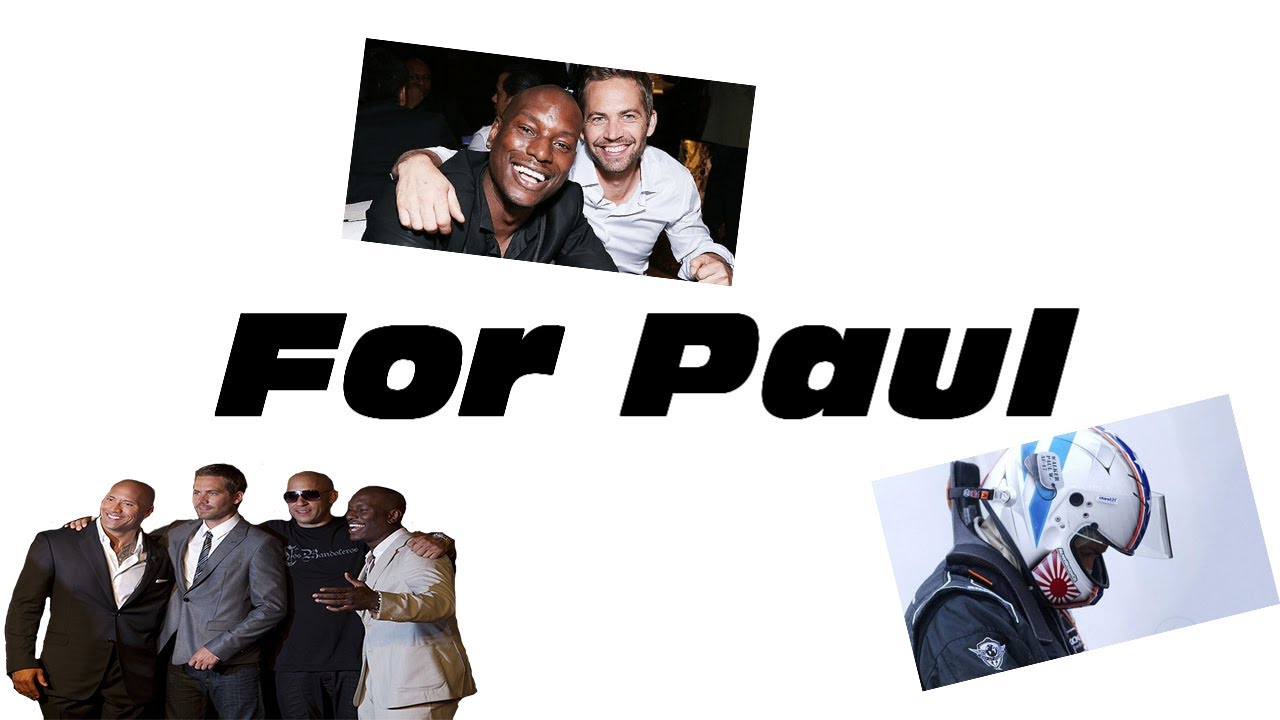 Paul Walker tribute - One More Time  [ 6 years ]