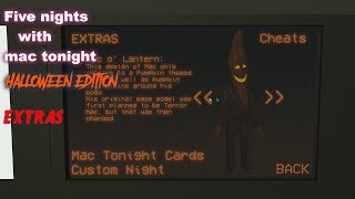 Five nights with mac tonight Halloween edition | Extras