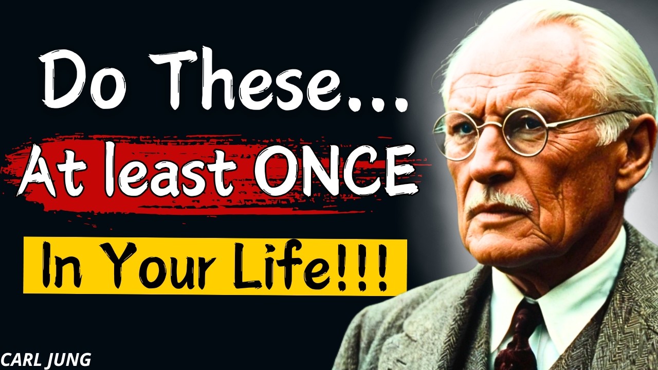 10 Things to do alone at least once in your life | Carl Jung