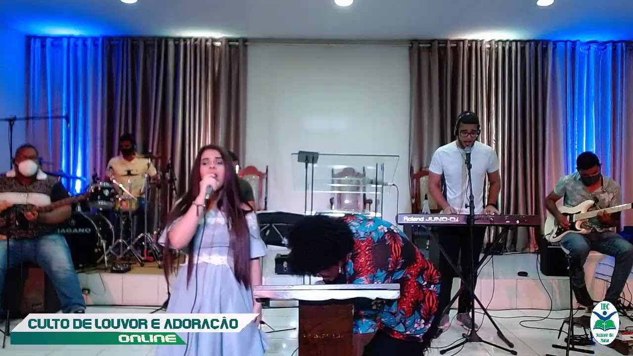 CULTO DE LOUVOR E ADORAÇÃO - SANTA CEIA  I   IEC NAZARÉ I   16/08/2020