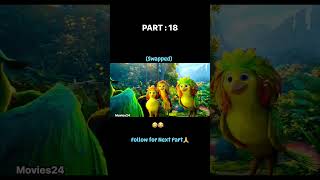Swapped Cartoon Movie 🐦Panchhiyon Ka Pyar Full Story Explained Bangla | Heart Touching Animation! 💔✨
