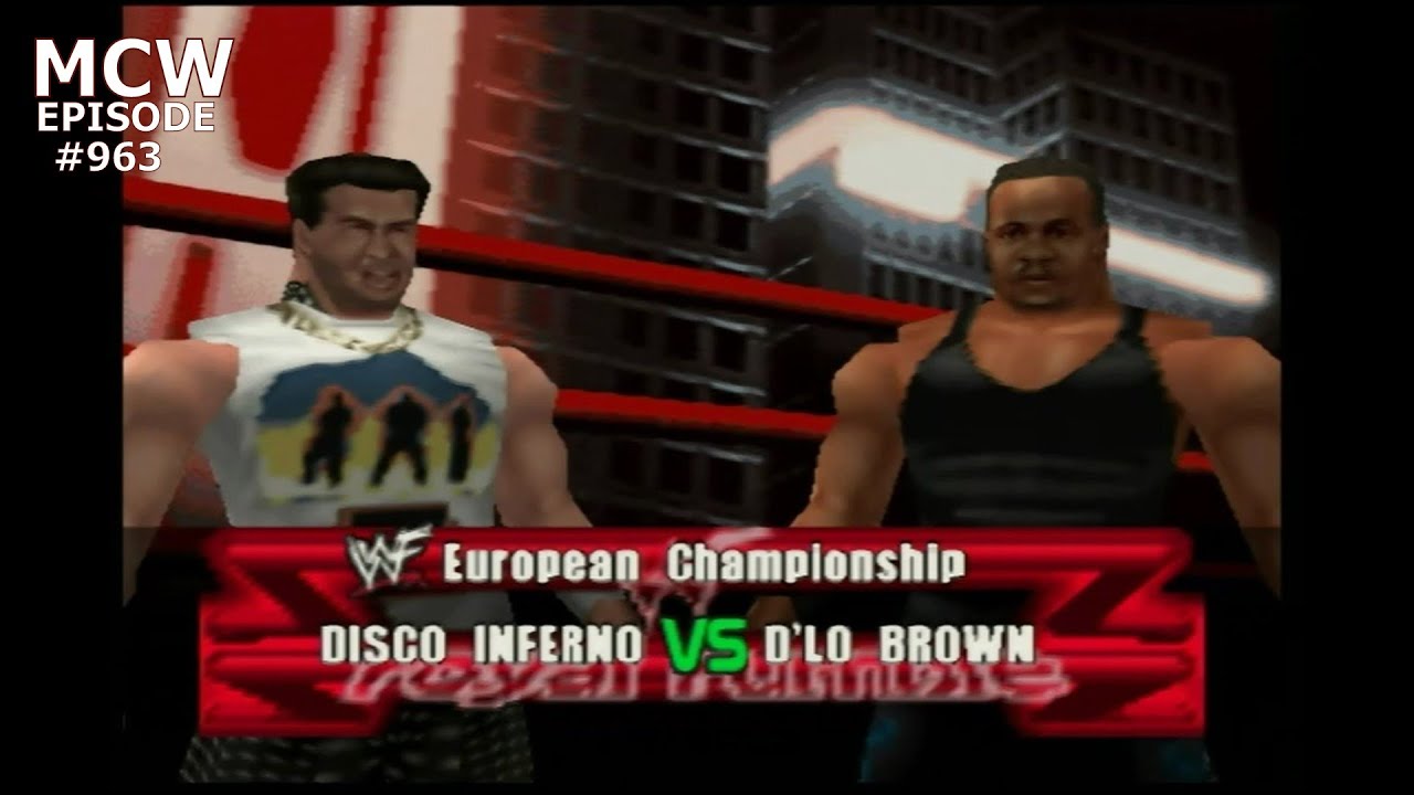 Disco Inferno vs. D'Lo Brown - WWF European Championship - Royal Rumble - Ep. 963