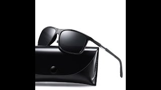 Metal Sunglasses For Men Rectangle Alloy Frame Polarized Driving Shades High End Cool Luxury Sun screenshot 4