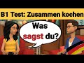 Mündliche Prüfung Deutsch B1 | Gemeinsam etwas planen/Dialog |sprechen Teil 3: kochen