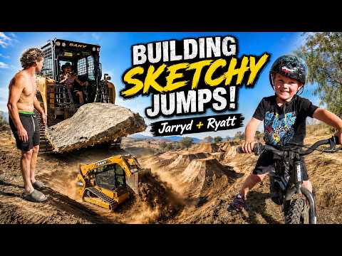 Building Sketchy Jumps for My 4-Year-Old!