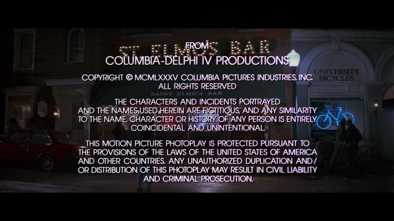 Columbia - Delphi IV Productions (1985)