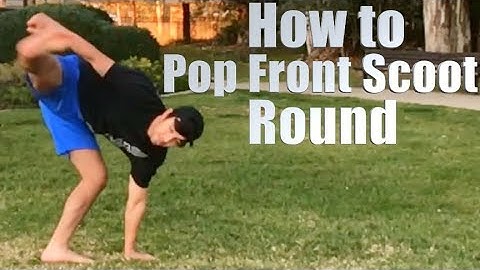 How to Pop Front Scoot Round | Tricking Tutorial #90