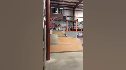 Scooter into the foam pit