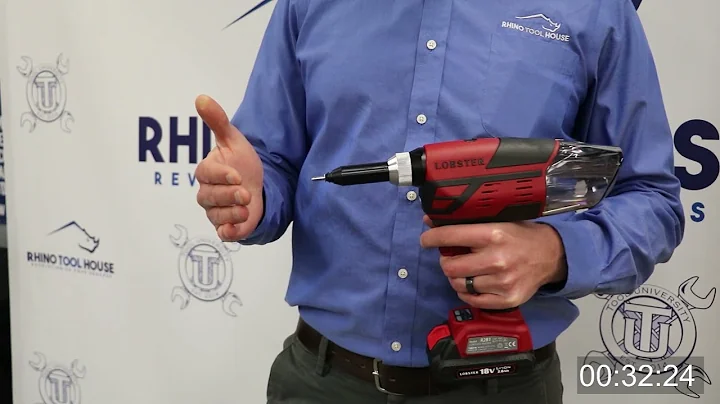Lobster Riveter R1B2 - Rhino Tool House 2 Minute Drill