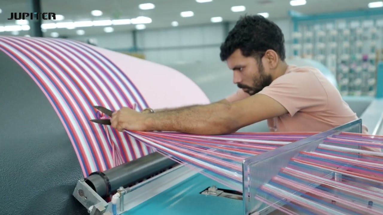 Jupiter I-SEC INTELLIGENCE SECTIONAL WARPING MACHINE PROCESS