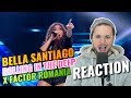 Bella Santiago - KZ Tandingan's Rolling in the deep | X Factor Romania | REACTION