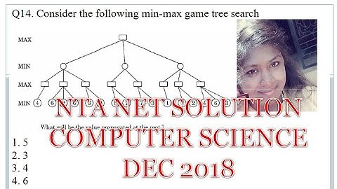 NTA UGC NET December 2018 Computer Science Paper Solution Q14