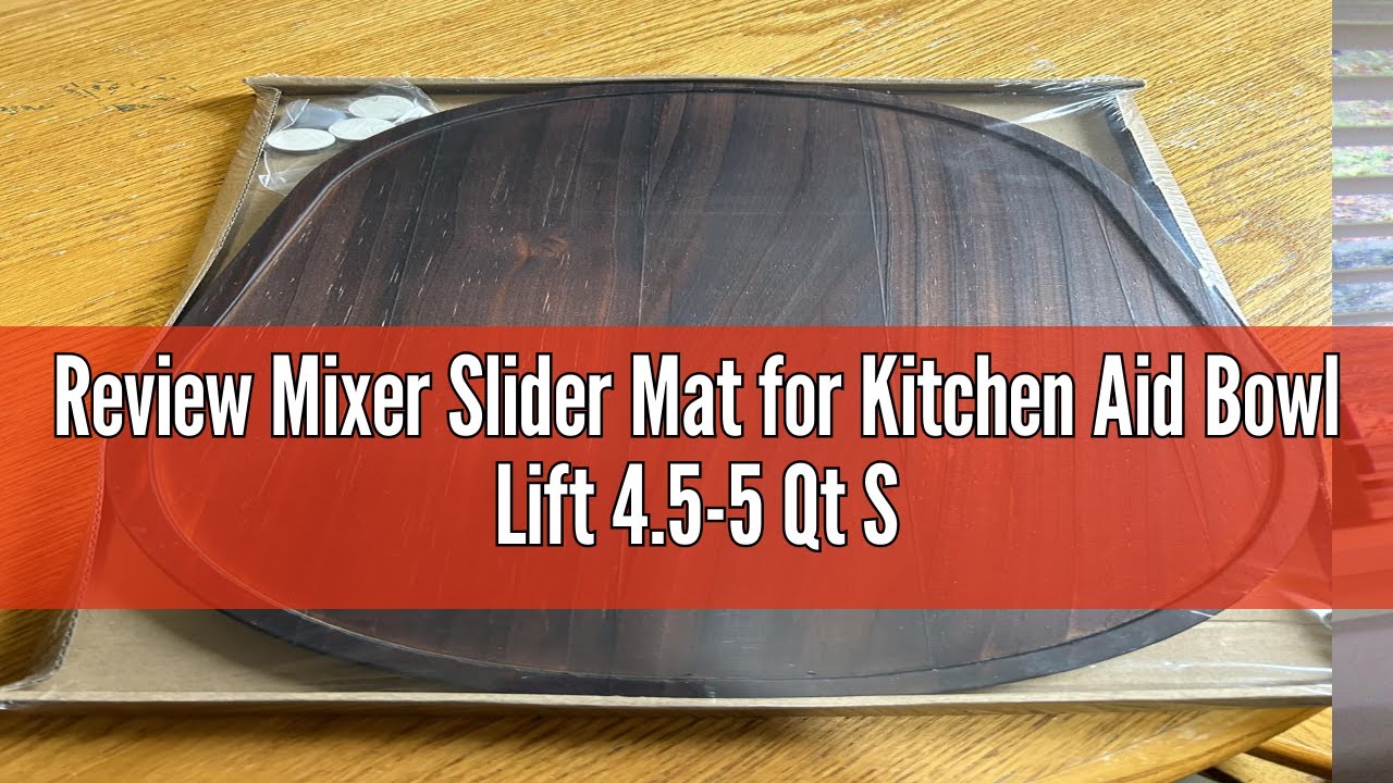 Review Mixer Slider Mat for Kitchen Aid Bowl Lift 4.5-5 Qt Stand Mixer Kitchenaid Mixer Accessories,