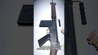 FN FAL rifle #animation #rifle #asmr #gun #firearms #info #youtubeshort #animationshorts #fyp