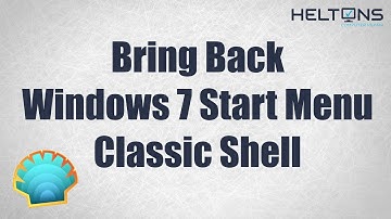 How to Bring Back that Windows 7 Start Menu Look with Classic Shell in Windows 10