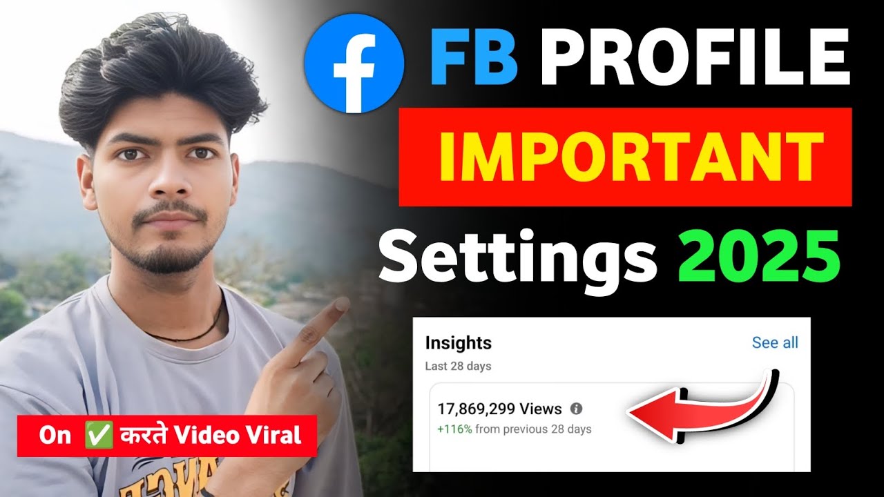Facebook profile important settings 2025 | Facebook profile important settings |  Facebook Settings