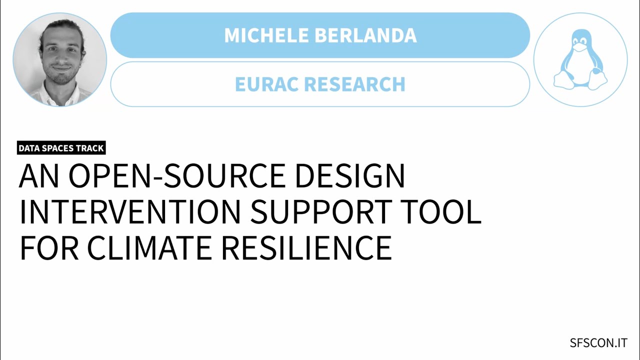 An Open-Source Design Intervention Support Tool for Climate Resilience Systems | Michele Berlanda
