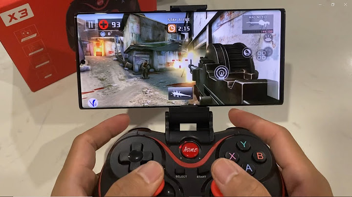 Hướng dẫn chơi game pad cầm trên pc