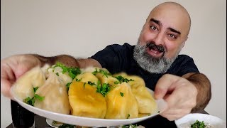 ОБЖОР!!! MMMMMMМ... ХИНКАЛИ... | Жру.ру#207 | not ASMR MukBang | НЕ АСМР МУКБАНГ