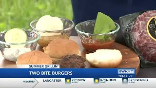 Summer Grillin Dave Baker & Martina Barksdale Two bite burgers June 21 2022
