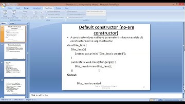 ISE641 - JAVA & J2EE Session 05 (Module 1)