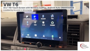 VW T6 Goes BIG with 10.1 HD Screen CarPlay, Android Auto DMX9720XDS