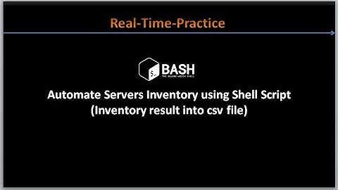 Complete Shell Scripting on Udemy | Automate Servers Inventory using Shell Script