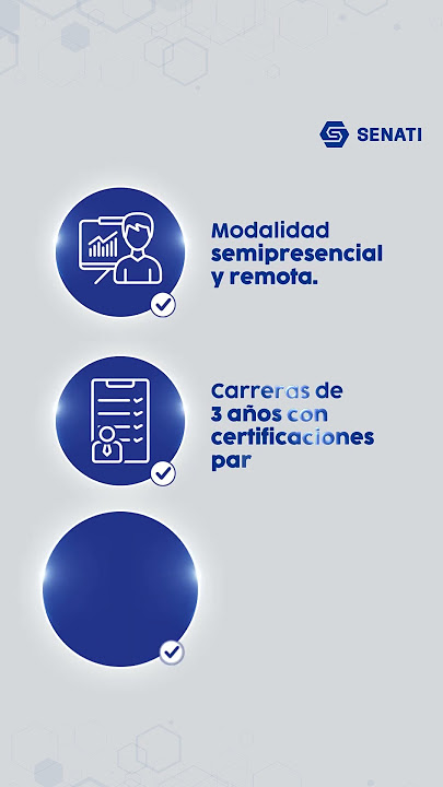 ¡Con Carreras para Personas que Trabajan de SENATI, puedes estudiar sin dejar de trabajar!