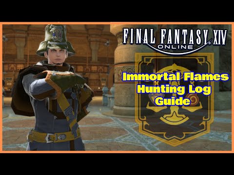 Immortal Flames Hunting Log Guide 1-30 Final Fantasy 14 Online