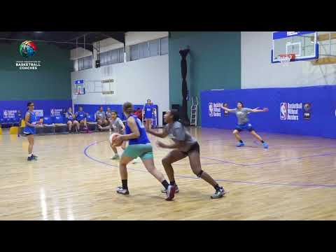 FIBA NBA BWB Americas - Omar Cook - Half Court M2M Defence Build Up