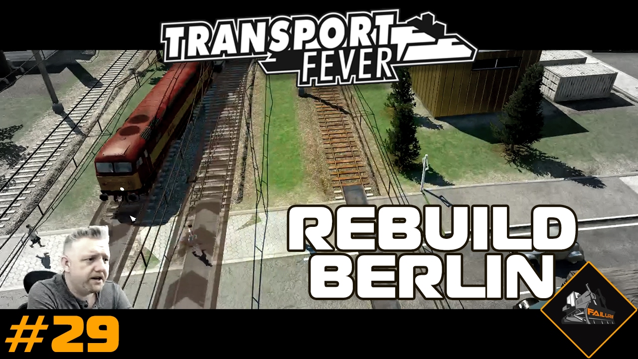 Rebuilding Berlin | Transport Fever | Live stream part 5 | North Atlantic #29 gaming logo
