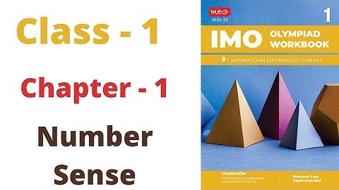 IMO National Mathematics Olympiad Class - 1 | C - 1 | Number Sense | By - Sudhir Sir