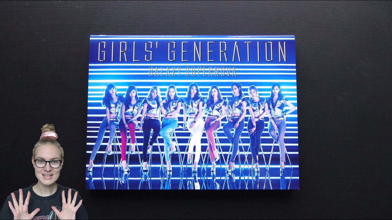 Unboxing Girls' Generation 8th Japanese Single Album GALAXY