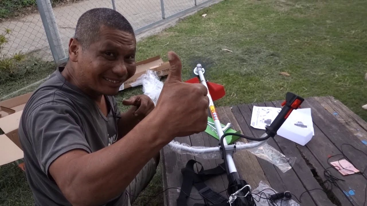 วิธีประกอบเครื่องตัดหญ้า 2 จังหวะ ละเอียดทุกขั้นตอน ยี่ห้อ KANTO 1600 บาท