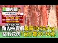 豬肉拍賣價每公斤最高107元！中元節逼近五花肉恐貴20-30元【薪酸內幕】